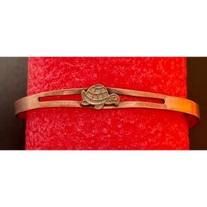 Vintage Copper Turtle Bracelet